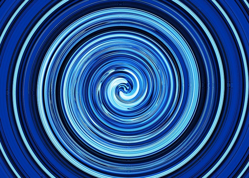blue swirl