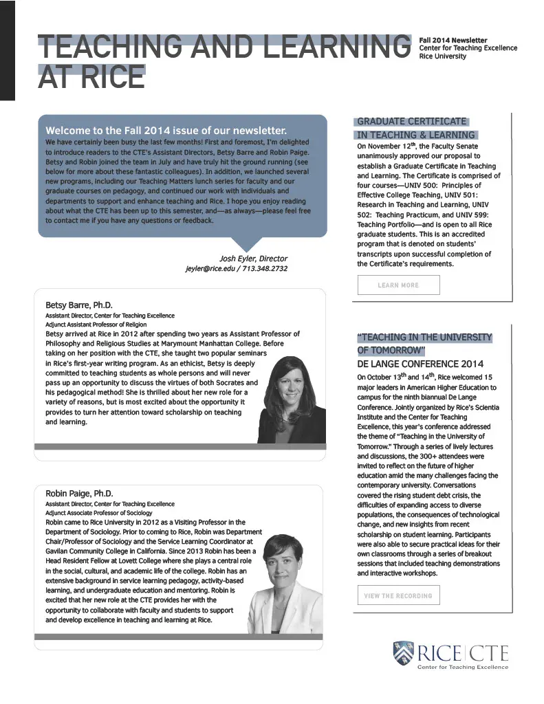 newsletter cover image