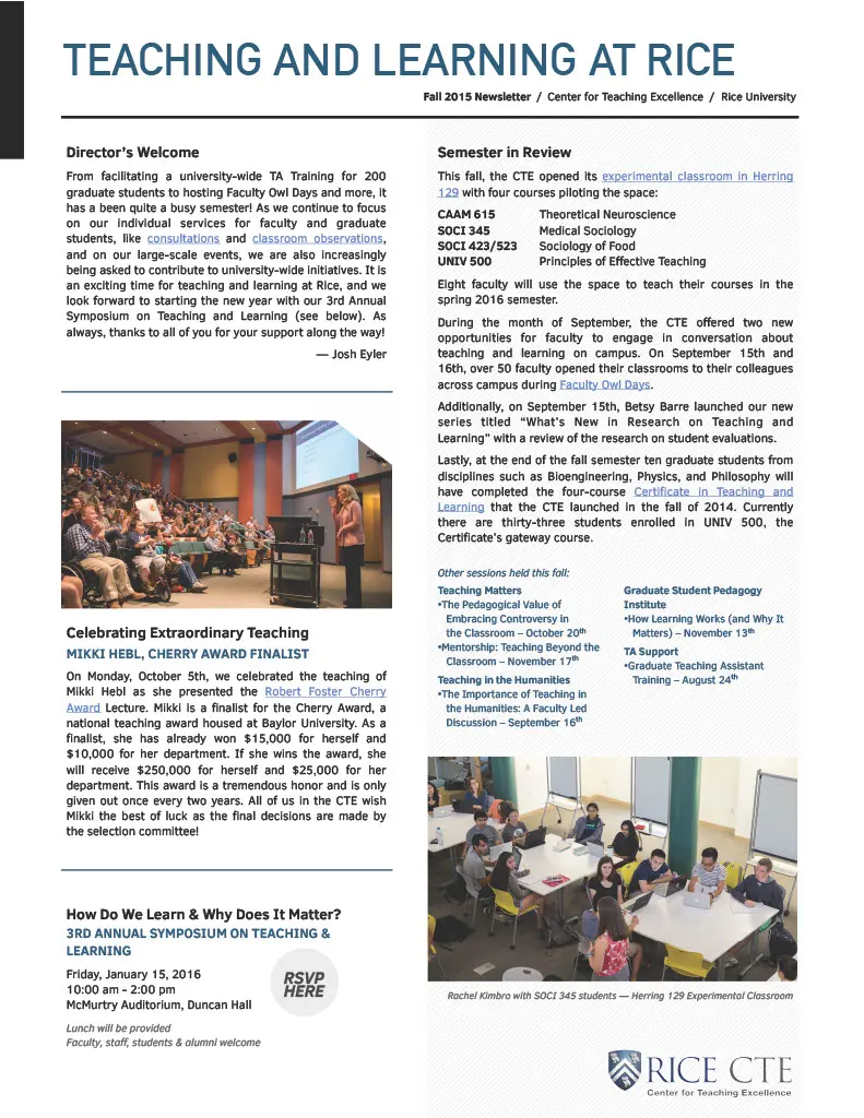 newsletter cover image