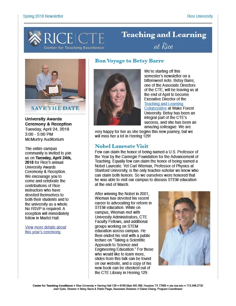 newsletter cover image