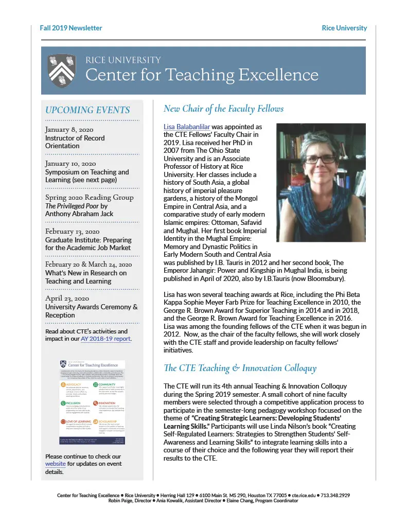 newsletter cover image