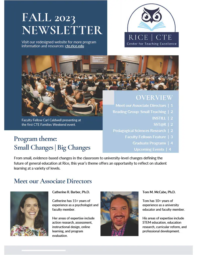 newsletter cover image