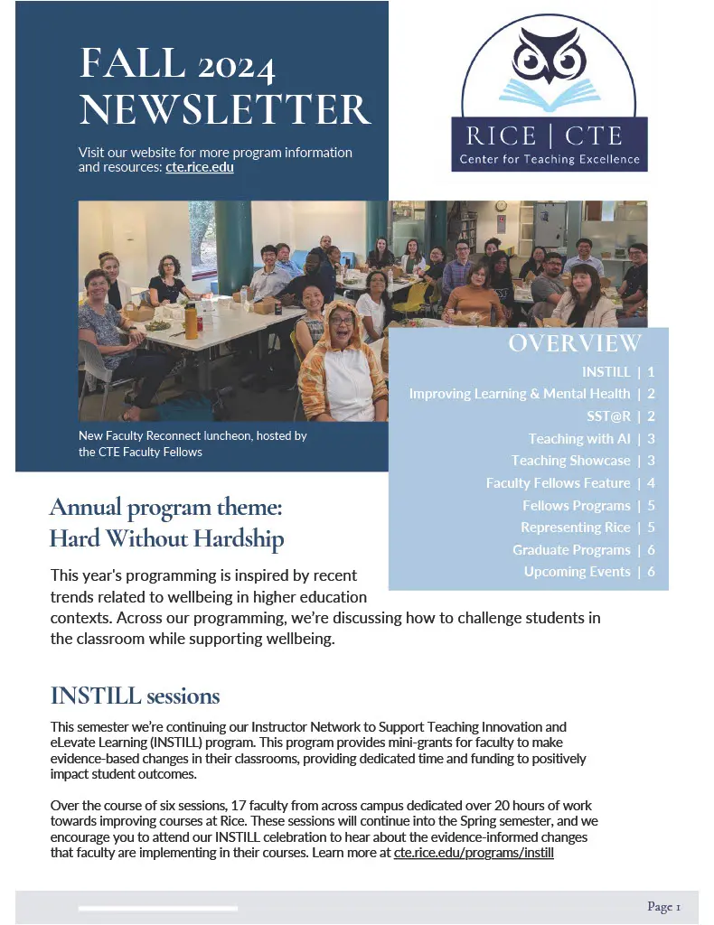 newsletter cover image