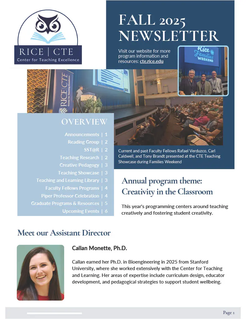 newsletter cover image