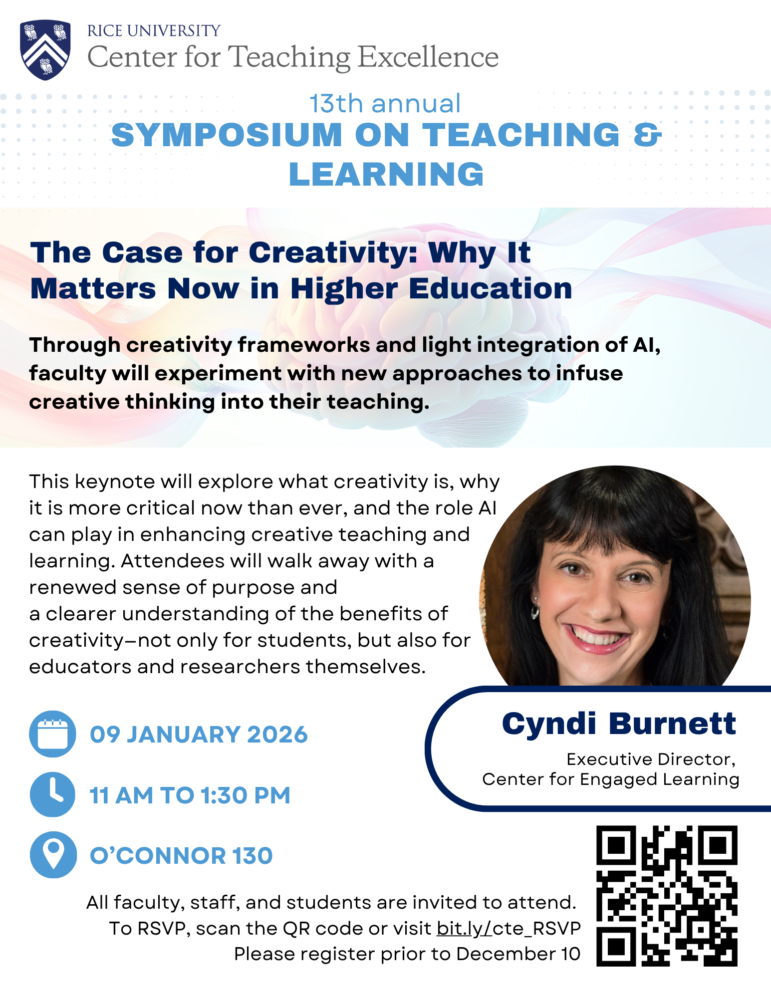 Symposium speaker advertising speakers